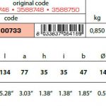 3588746/3588748 Volvo plate anode