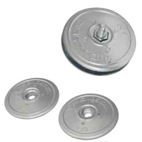 disc (pair) anode 130mm