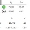 00274EAL bolt on bar anode hull 3.0kg