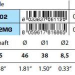 00402MG Conic prop anode 35mm