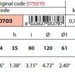 875815 Volvo collar anode