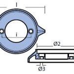 875815 Volvo collar anode