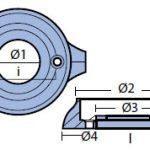 876286/851893 Volvo collar anode