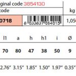 3854130 Volvo plate anode