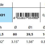Jprop propellor 80mm zinc anode