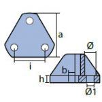 flex o fold propellor 55.3mm zinc anode