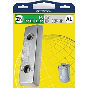KITVOLVOIPS  Anode engine kit Zinc/Aliminium