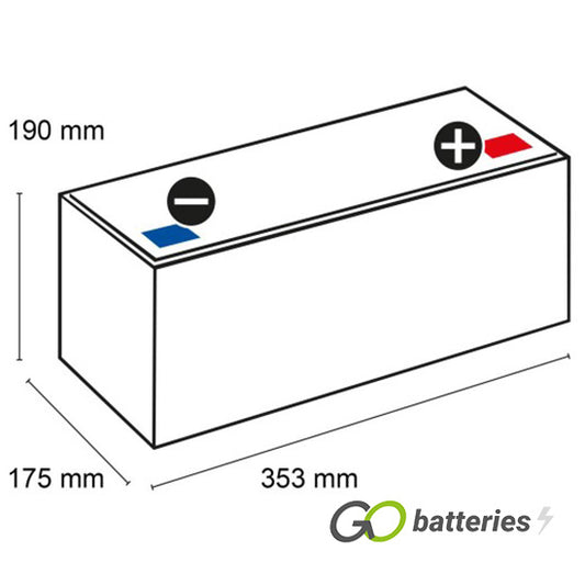 VARTA LED95 Leisure Battery