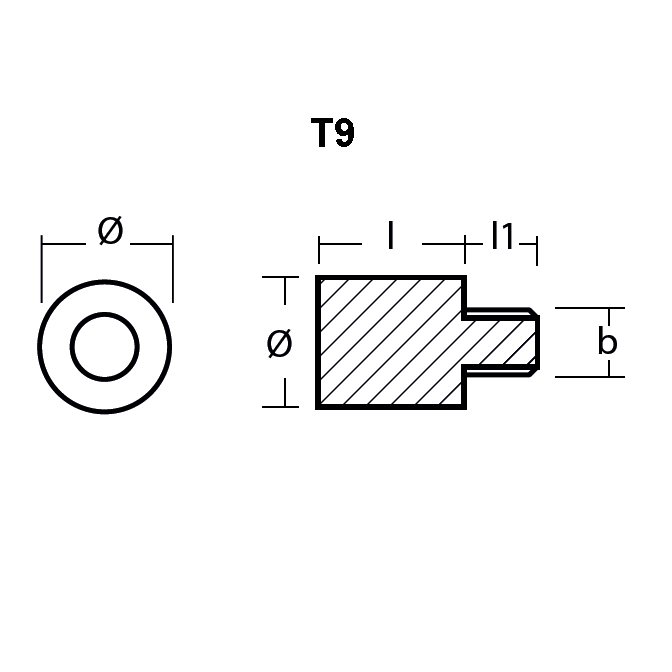 838929 Volvo Pencil anode